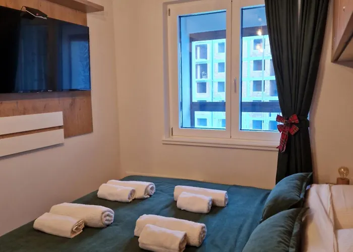 Woods - Na Stazi, Ski-to-door Apartman